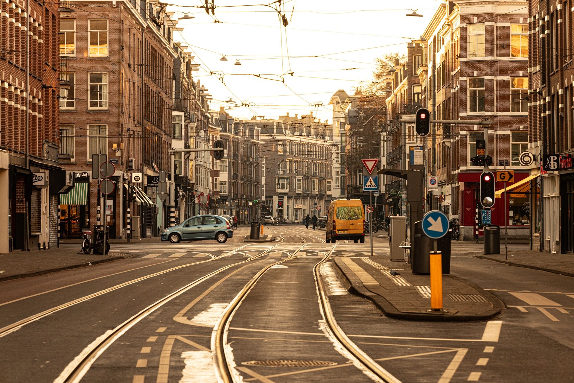 Ochtendlicht in Amsterdam — uit de serie Goodmorning in Amsterdam
