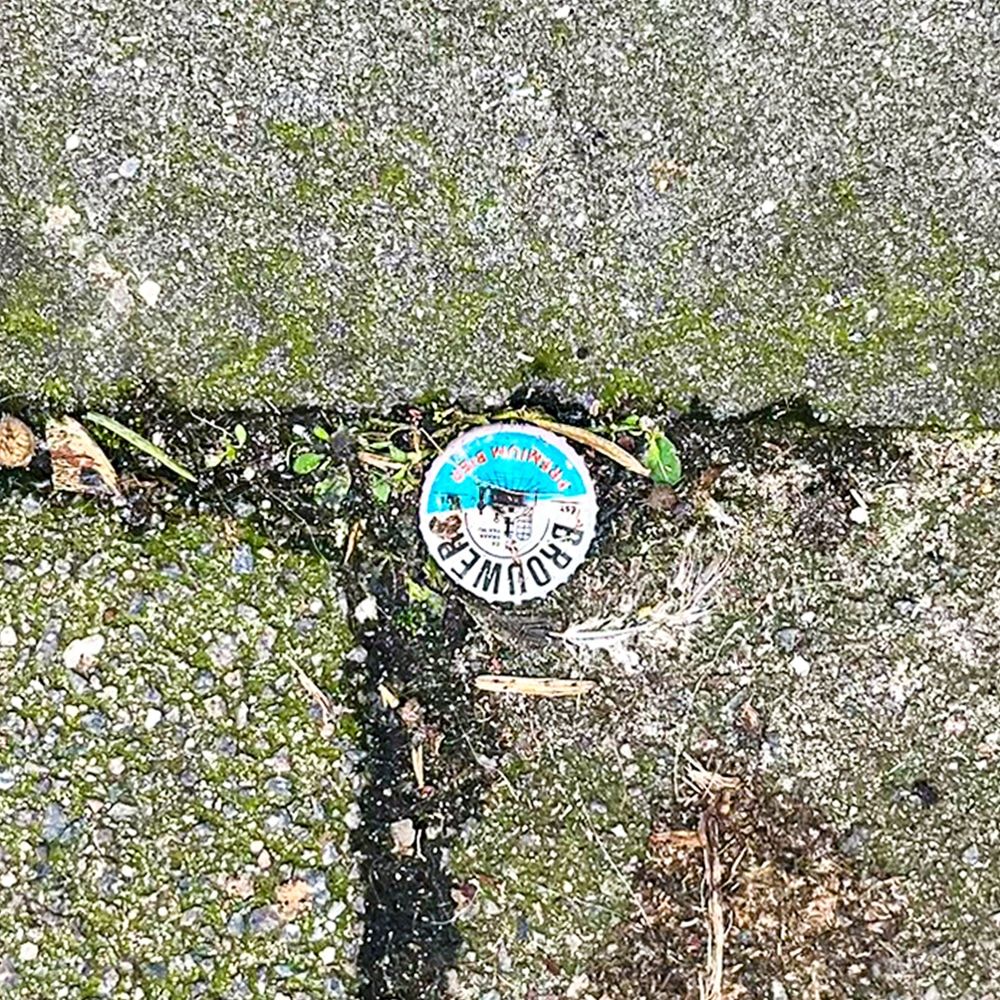 Tegeltje uit de serie Tiles of Amsterdam