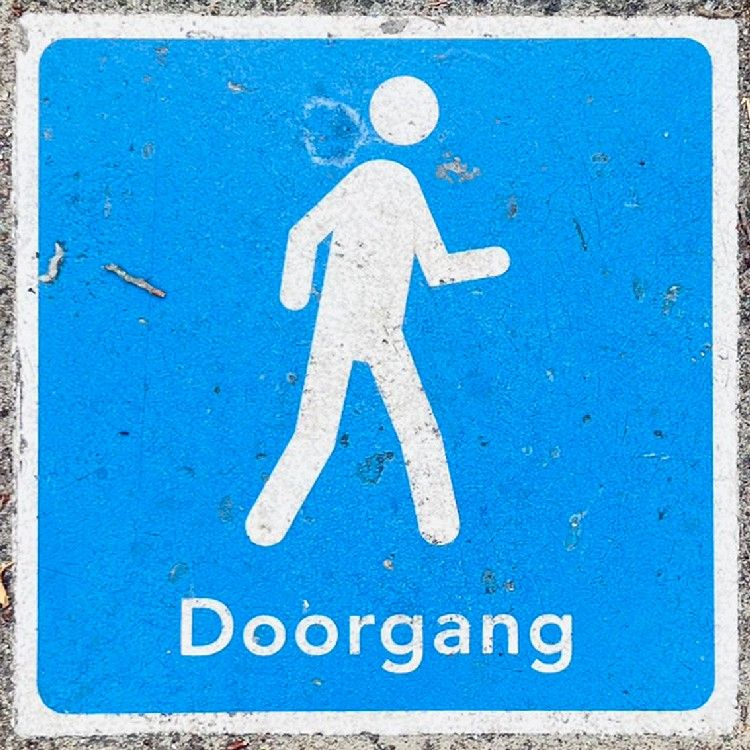 Tegeltje uit de serie Tiles of Amsterdam