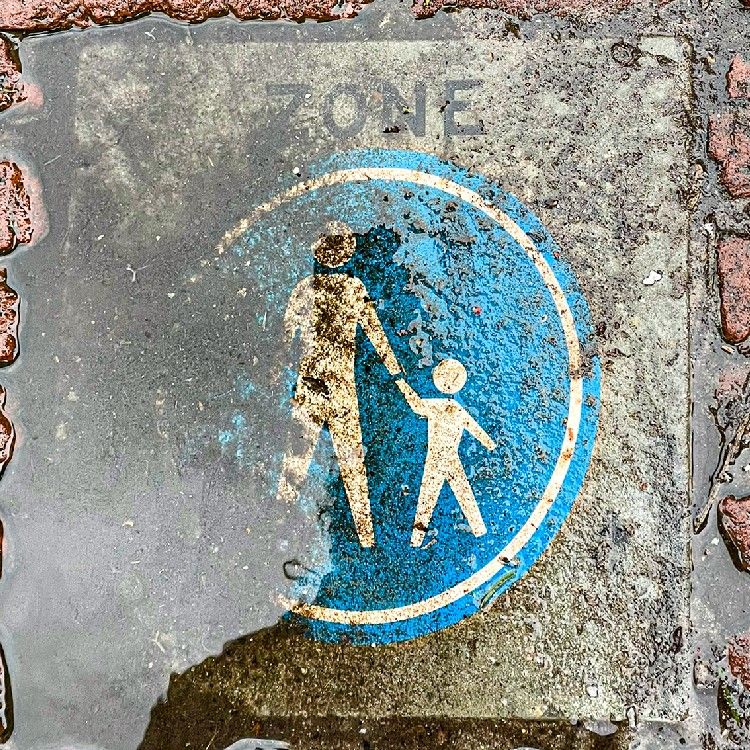 Tegeltje uit de serie Tiles of Amsterdam